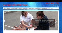 Desktop Screenshot of newenglandhealthandsafetytraining.com